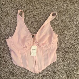 Windsor Pink Crop Top